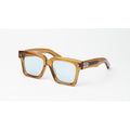 Jacques Marie Mage - BELIZE - Transparent Brown - Blue Tinted - Acetate - Square - Premium Sunglasses