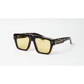 Jacques Marie Mage - ACOMA - Tortoise Brown - Silver - Golden - Yellow Tint - Acetate - Square - Premium Sunglasses