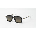 T HENRI - SHADOW - Golden - Black - Brown Gradient - Acetate - Square - Premium Sunglasses