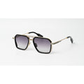 T HENRI - SHADOW - Golden - Black - Gradient - Acetate - Square - Premium Sunglasses