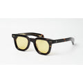Jacques Marie Mage - VENDOME - Tortoise Brown - Yellow Tint - Acetate - Round - Premium Sunglasses