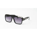 Louis Vuitton - 1.0 Millionaires Square - Black - Silver - Metal - Acetate - Square - Premium Sunglasses - Eyewear