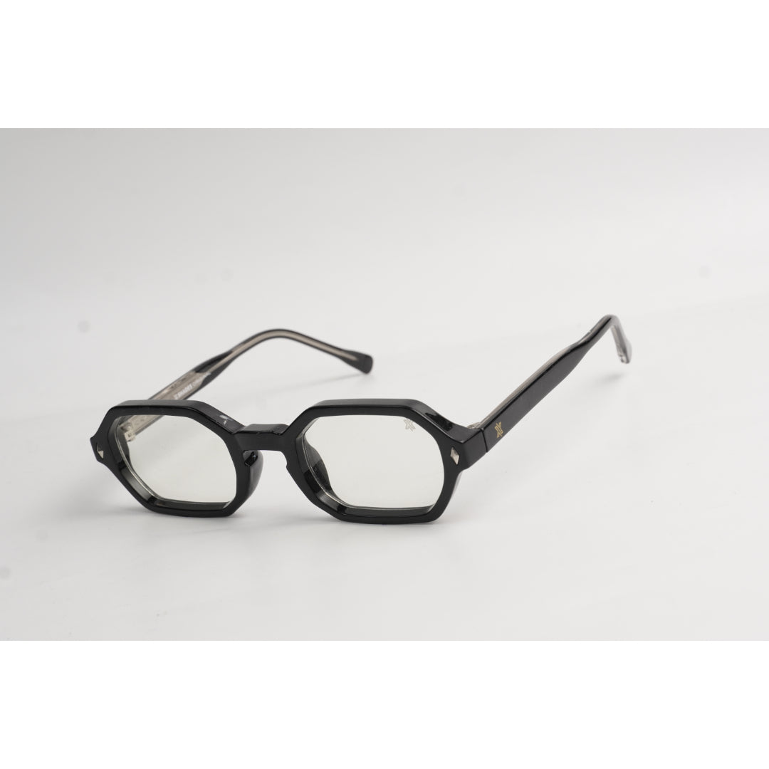GEMINI - 8101 - Vintage - Acetate - Hexagonal Rectangle - Optics - XSHADES Eyewear