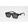 T HENRI - ROADRUNNER - Black Silver - Acetate - Rectangle - Premium Sunglasses