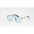 Jacques Marie Mage - GT - Silver - Blue Tint - Metal - Rectangle - Premium Sunglasses
