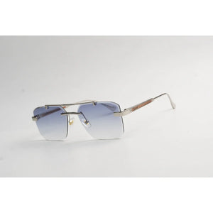 Silver Gradient Blue