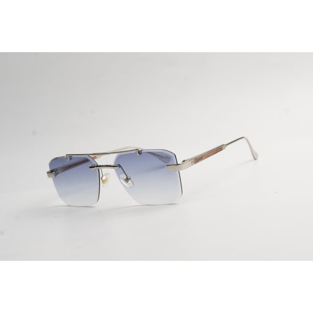 Silver Gradient Blue