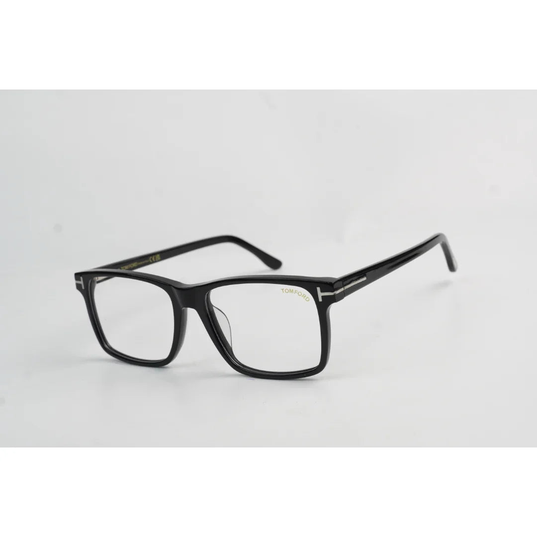Tom Ford - FT5682-B - Black - Acetate - Rectangle - Premium Optics - Eyewear