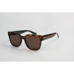 جوتشي - GG0340S - أخضر - أسيتات - مستطيل - نظارات شمسية فاخرة - نظارات طبية 