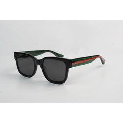 جوتشي - GG0340S - أخضر - أسيتات - مستطيل - نظارات شمسية فاخرة - نظارات طبية 