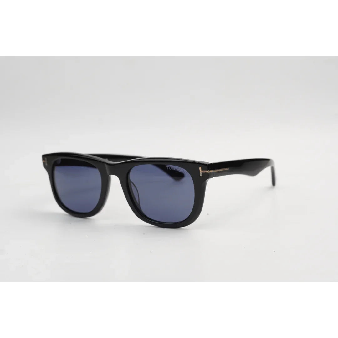 Black With Dark Blue Lens