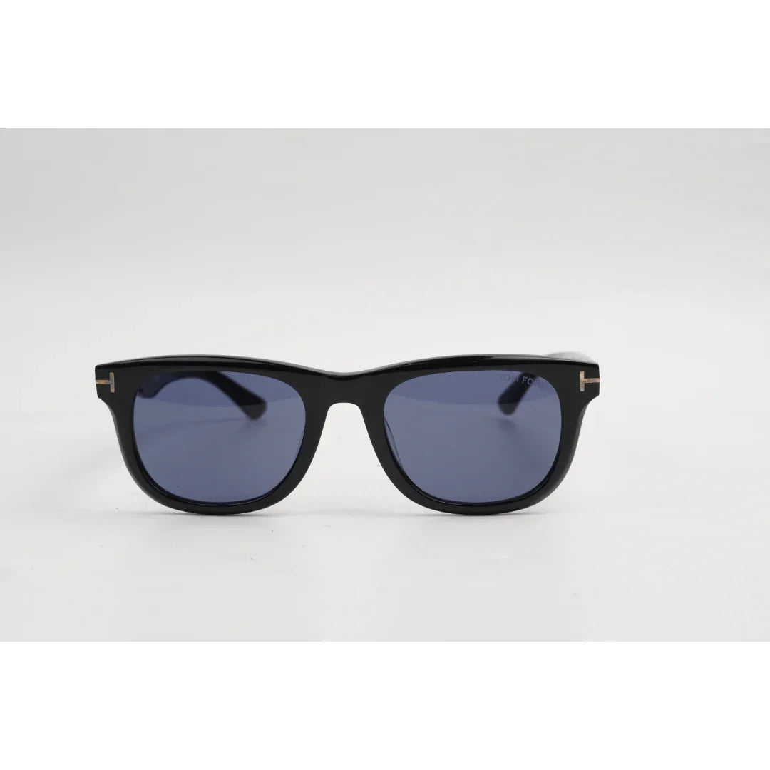 Black With Dark Blue Lens