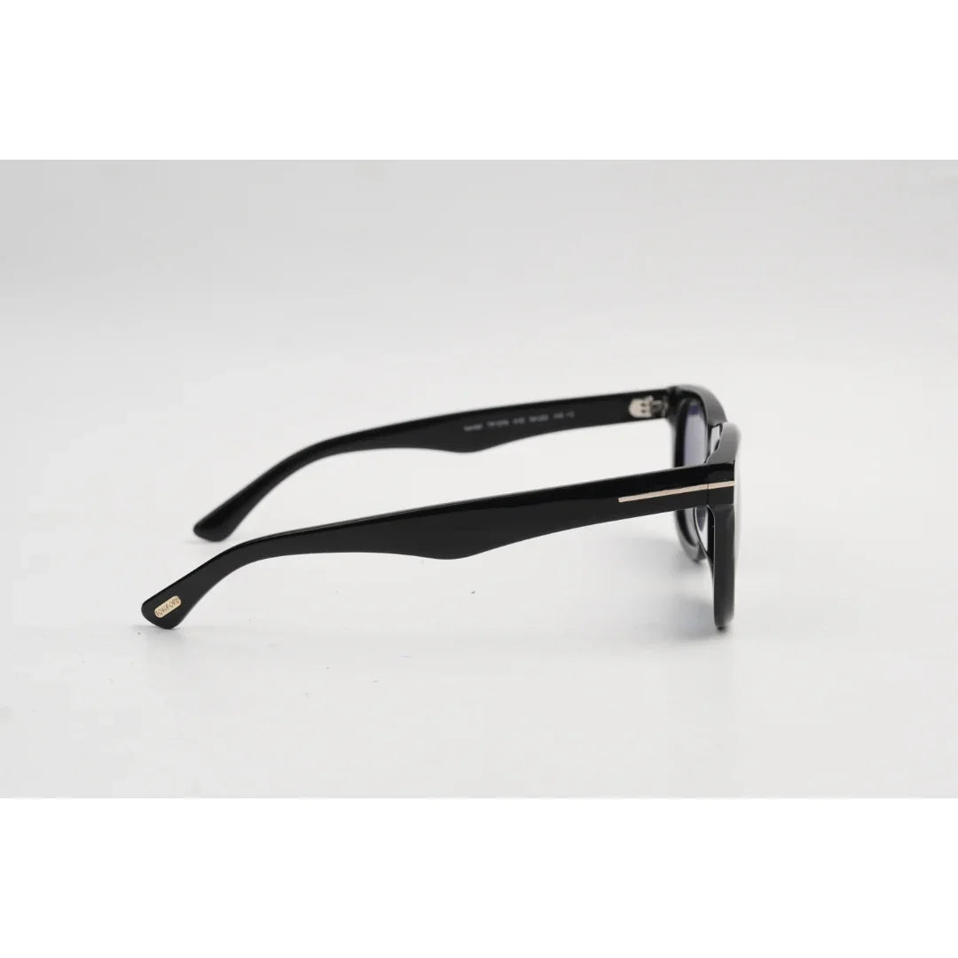 Black With Dark Blue Lens