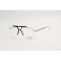Prada - D160 - Metal - Golden - Black - Aviator Round - Double Bridge - Optics - Eyewear