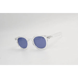 Blue Transparent White