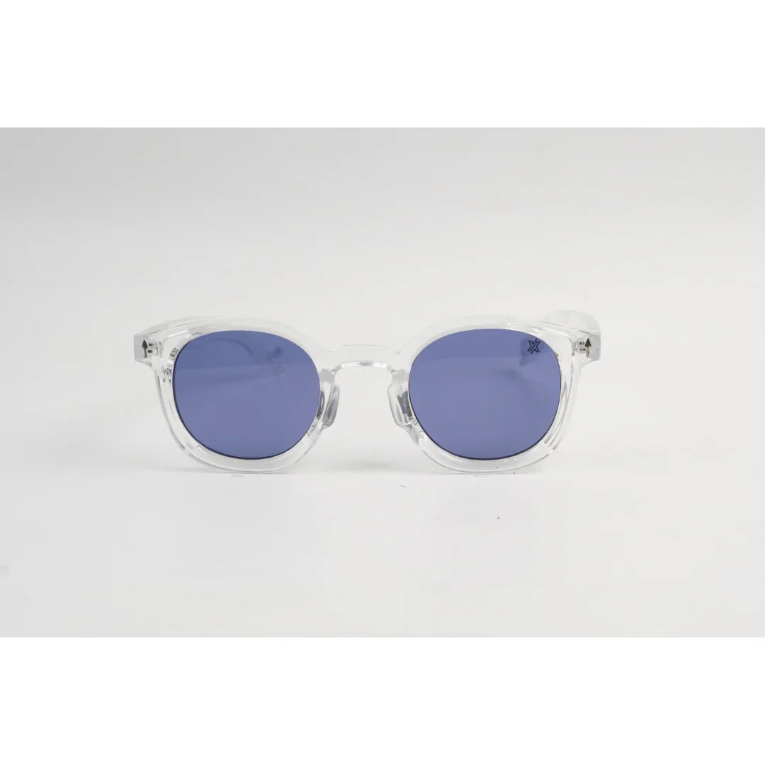 Blue Transparent White