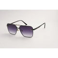 Cartier - 23061 - Gunmetal - Black Gradient - Metal - Square - Sunglasses - Eyewear