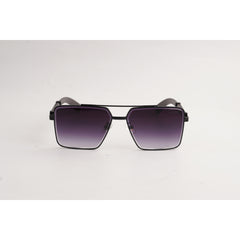 Cartier - 23168 - Wooden Texture - Black Gradient - Metal - Square- Sunglasses - Eyewear