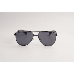 Cartier - 23169 - Wooden Texture - Black - Metal - Aviator Round - Sunglasses - Eyewear