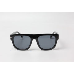 David Beckham - 4008 - Shiny Black - Acetate - Square - Sunglasses - Eyewear