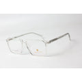 David Beckham - 2105 - Transparent White - Acetate - Rectangle - Optics - Eyewear