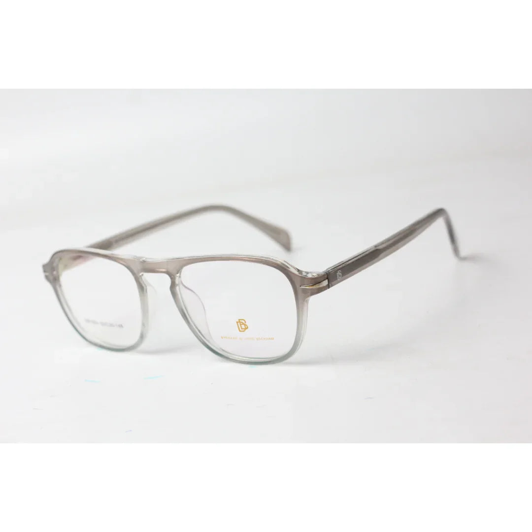 David Beckham - 2108 - Marble Gray - Acetate - Round - Optics - Eyewear