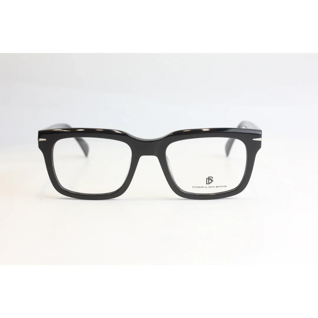 David Beckham - DB7107 - Black - Acetate - Rectangle - Premium Optics - Eyewear