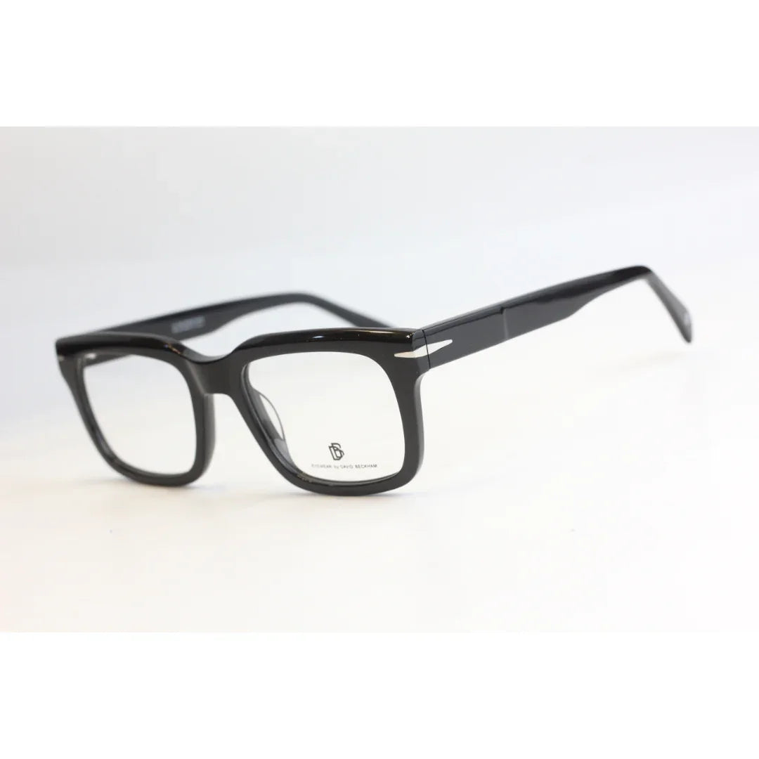 David Beckham - DB7107 - Black - Acetate - Rectangle - Premium Optics - Eyewear
