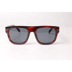 David Beckham - 7044/S - Marble Red - Acetate - Square - Sunglasses - Eyewear
