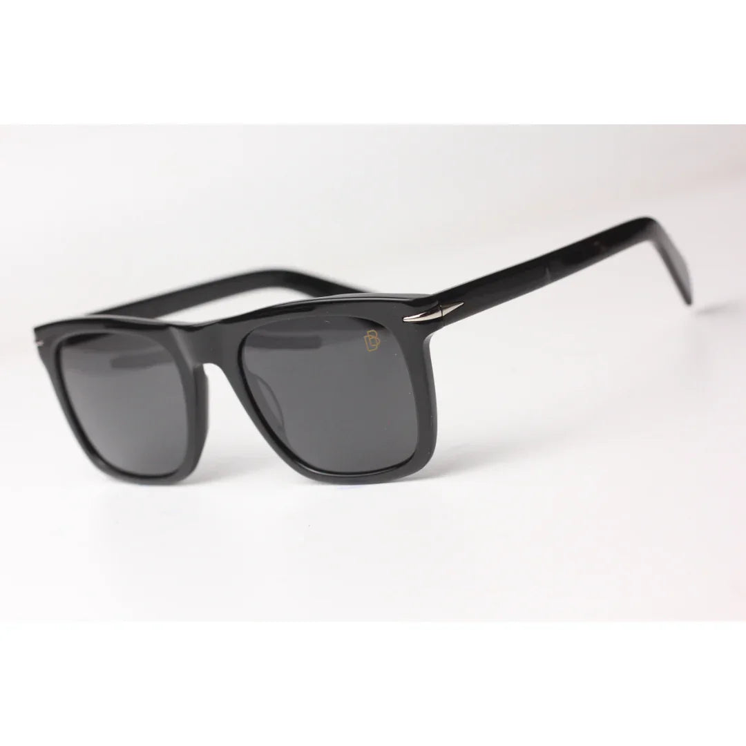 David Beckham - 7000/S -  Black - Acetate - Square - Premium Sunglasses - Eyewear