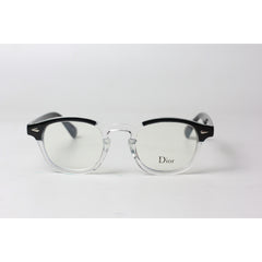 Dior - Lemtosh - Black - Transparent -  Acetate - Round - Optics - Eyewear