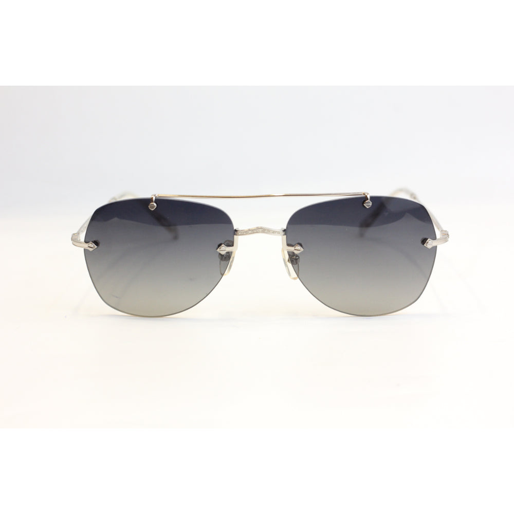 Silver gradient black