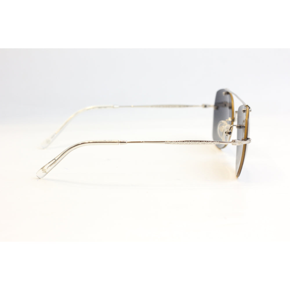 Silver gradient black