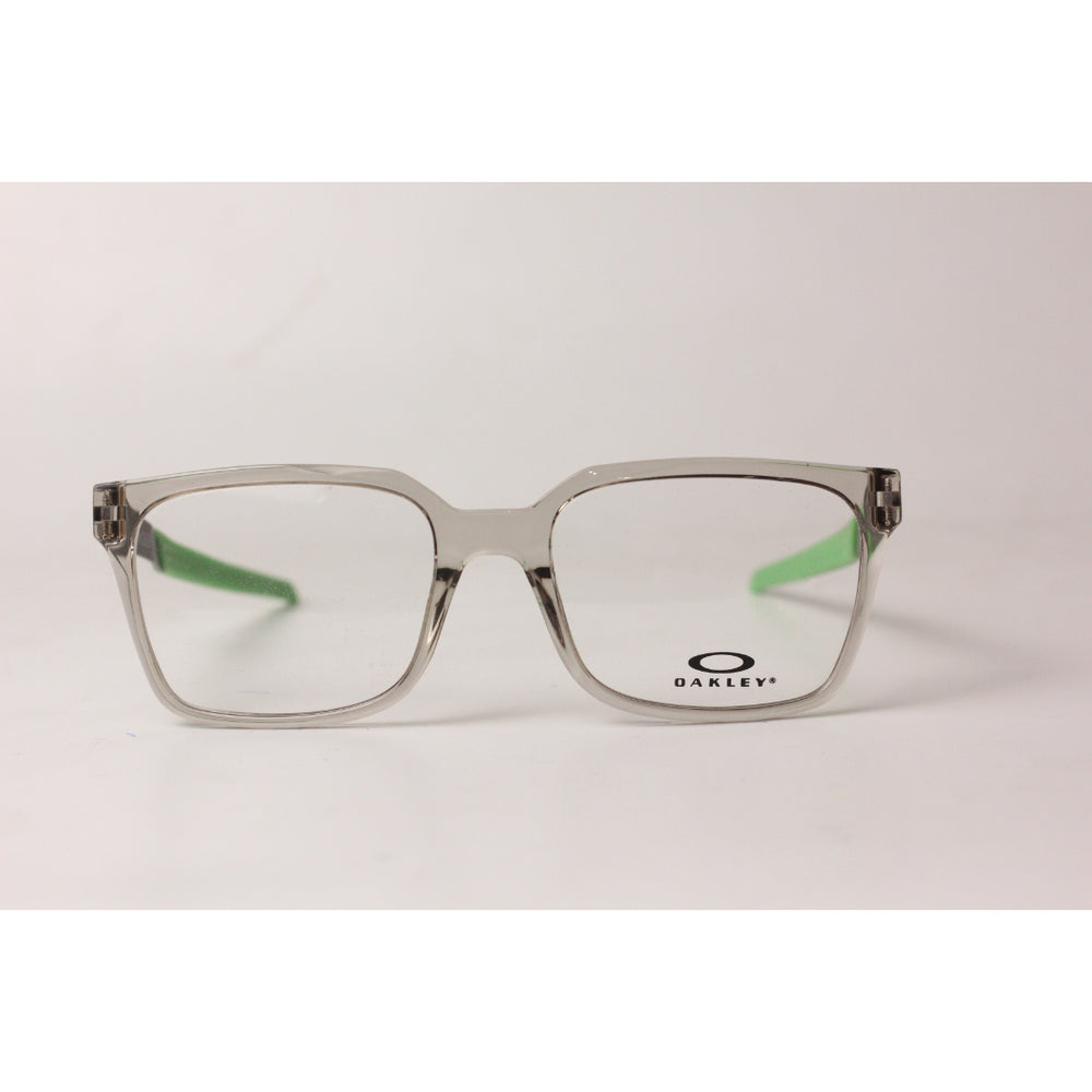 Oakley - EXCHANGE - Transparent Gray - Green -TR - Curved - Light Weight - Square - Premium Optics - Eyewear