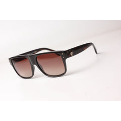 Alexander Mcqueen - AMQ 4180/S - Tortoise - Brown - Gradient - Acetate - Square - Premium Sunglasses - Eyewear