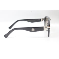 Maybach - Z1115 - Black - Silver - Light Brown Gradient - Aviator Round - Premium Sunglasses - Eyewear