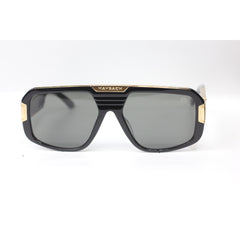 Maybach - The BOSS II - Black - Golden - Metal - Square - Premium Sunglasses - Eyewear