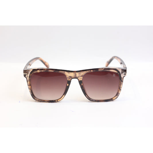 DOMINIC - 1887 - Marble Brown - Gradient - Acetate - Square - Sunglasses - XSHADES Eyewear
