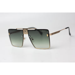 Fendi - 101 - Golden -  Green Gradient - Metal - Square - Sunglasses - Eyewear