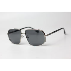 Emporio Armani - 9800 - Silver - Black - Metal - Rectangle - Sunglasses - Eyewear