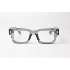 XSHADES - Angus - 7102 - Transparent Gray - Blue Cut - Acetate - Square - Optics - Eyewear