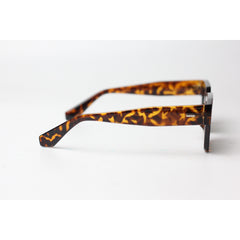 XSHADES - Angus - 7102 - Cheetah Tortoise - Green - Acetate - Square - Sunglasses - Eyewear