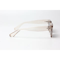 XSHADES - Angus - 7102 - Crystal Ivory - Black - Acetate - Square - Sunglasses - Eyewear
