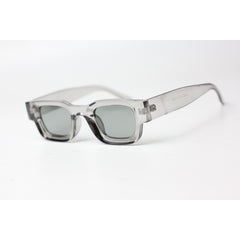 XSHADES - Rapperz - 7100 - Transparent Gray - Polarized - Acetate - Square - Sunglasses - Eyewear