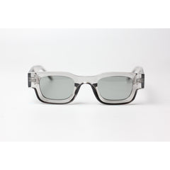 XSHADES - Rapperz - 7100 - Transparent Gray - Polarized - Acetate - Square - Sunglasses - Eyewear