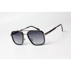 Maybach - 9050 - Gunmetal - Black Gradient - Metal - Acetate - Square - Sunglasses - Eyewear