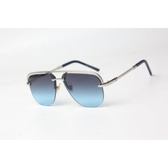 Cartier – 1301 – Blue Gradient - Silver - Metal – Aviator – Sunglasses – Eyewear