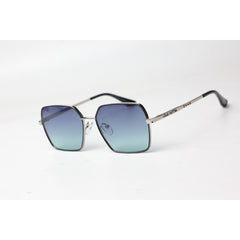 Louis Vuitton - 1300 - Blue Gradient - Silver - Metal - Square - Sunglasses - Eyewear