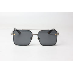 Maybach - 5140 - Silver - Black - Metal - Square - Sunglasses - Eyewear