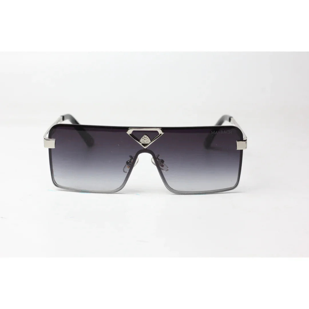 Maybach - 5600 - Silver - Black Gradient - Metal - Square - Sunglasses - Eyewear
